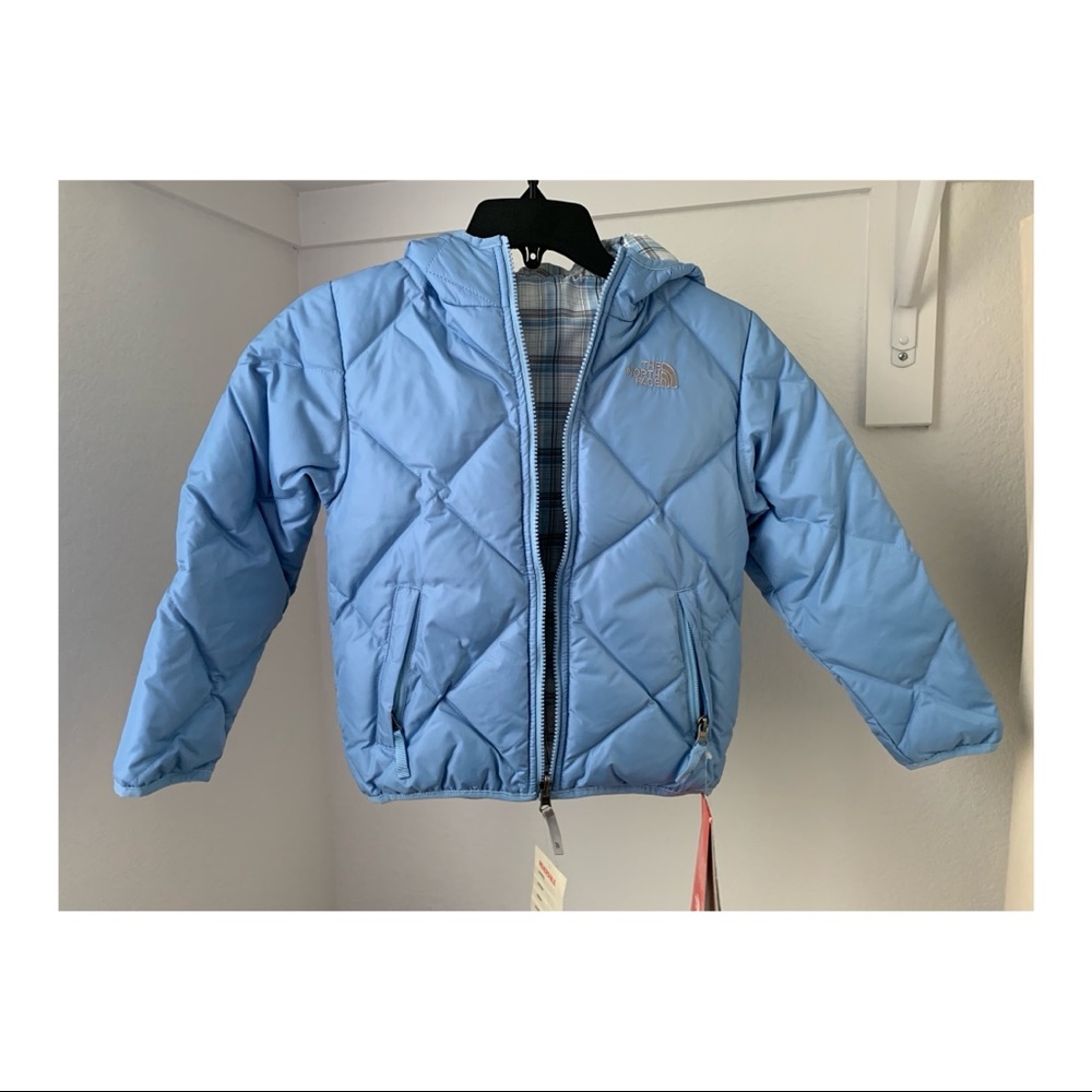 NWT North Face Reversible Girls Down Jacket